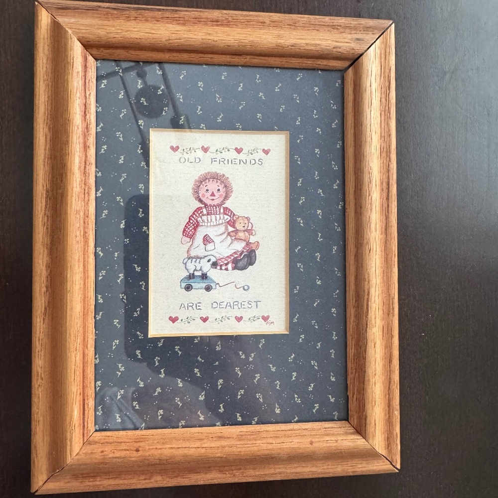 Raggedy Ann Vintage wall art